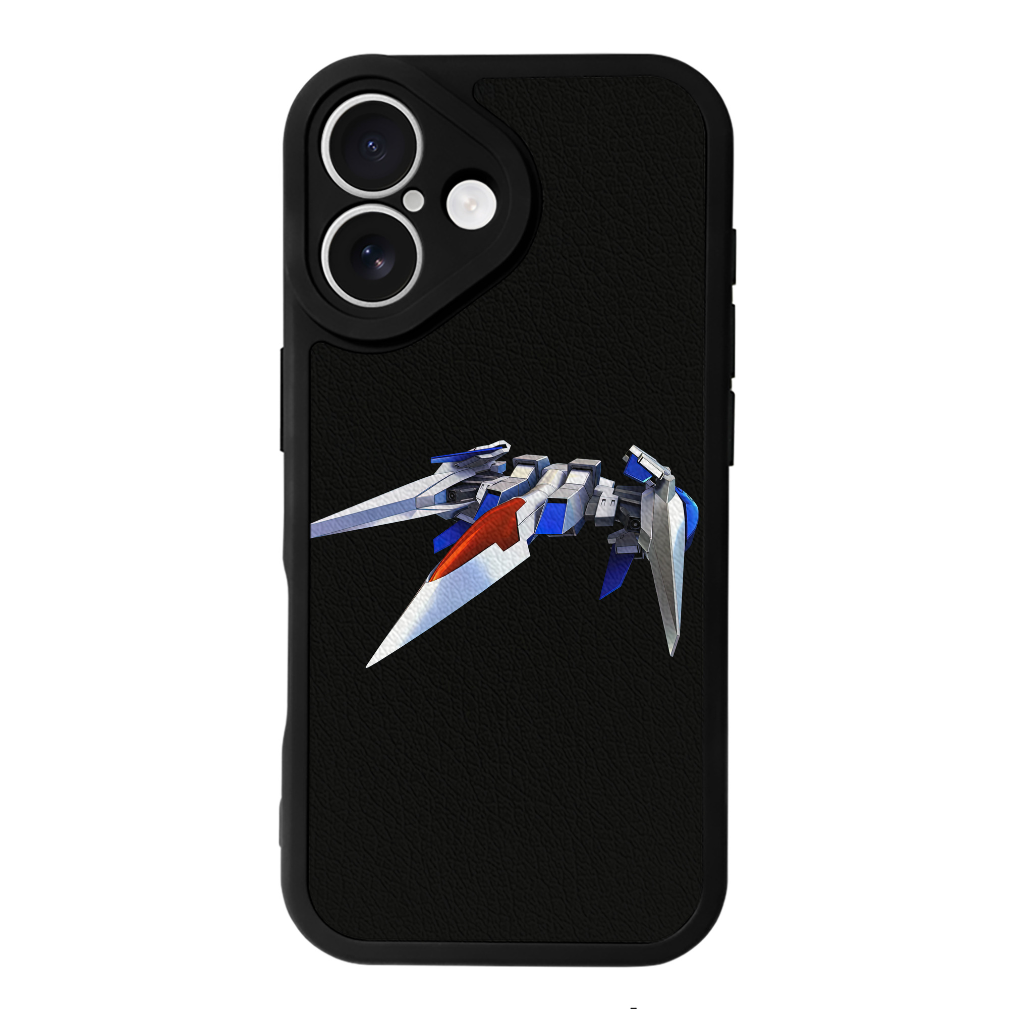 （画像用） 機動戦士ガンダム Mobile Suit Gundam 【iPhone 16シリーズ対応】シリコンスマホケース（レザー調） 材質：シリコン